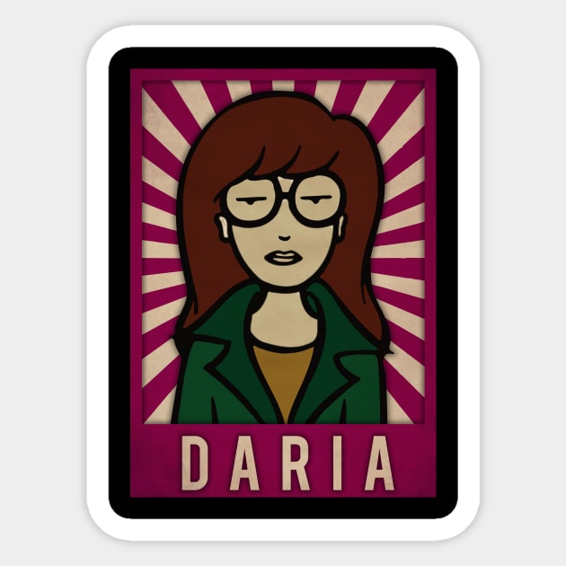 Daria Sticker by Durro